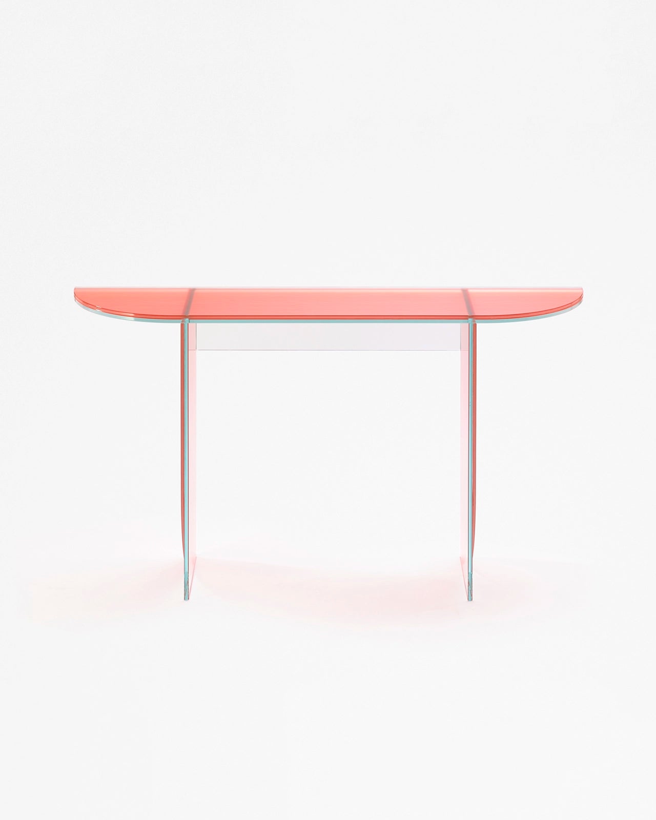 Console corail Alain Gilles x Glass Variations