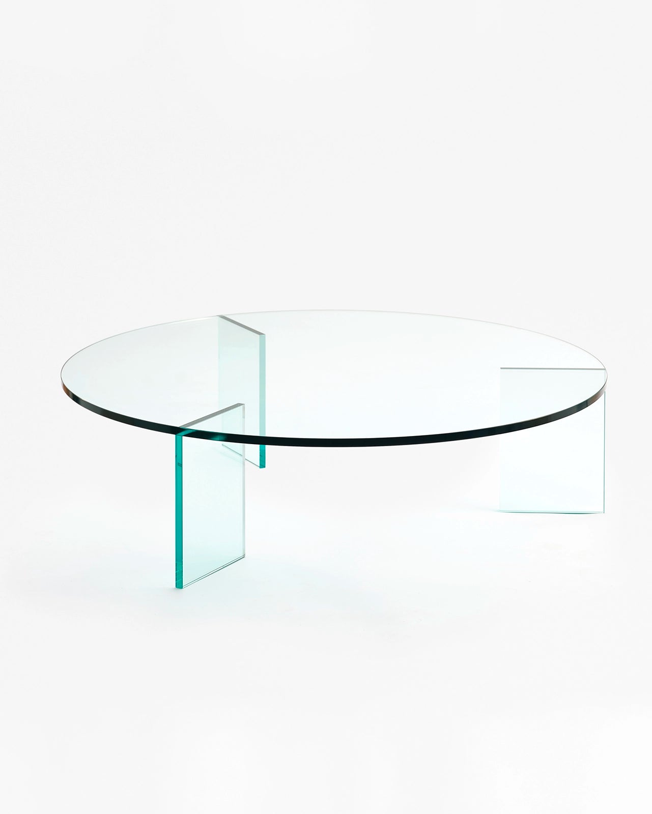 table basse en verre XL